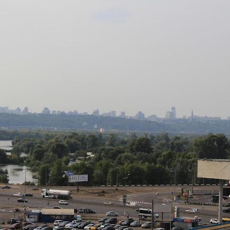 Panoramic view Lux apartment on Metro Osokorky Kijów Zewnętrze zdjęcie